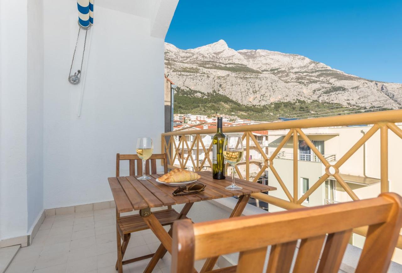 Vista Mare Apartment - 3 Bedroom, Sea View Makarska Exterior foto