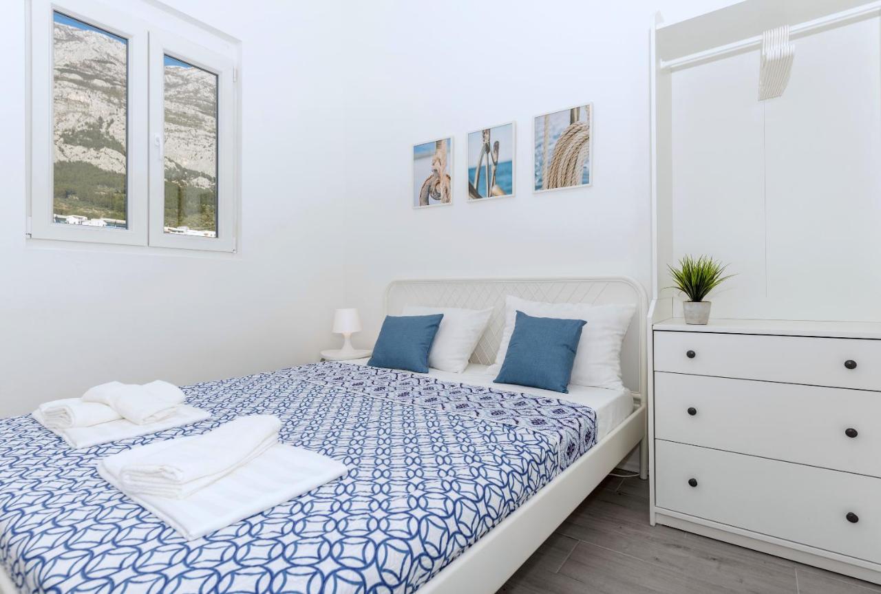Vista Mare Apartment - 3 Bedroom, Sea View Makarska Exterior foto